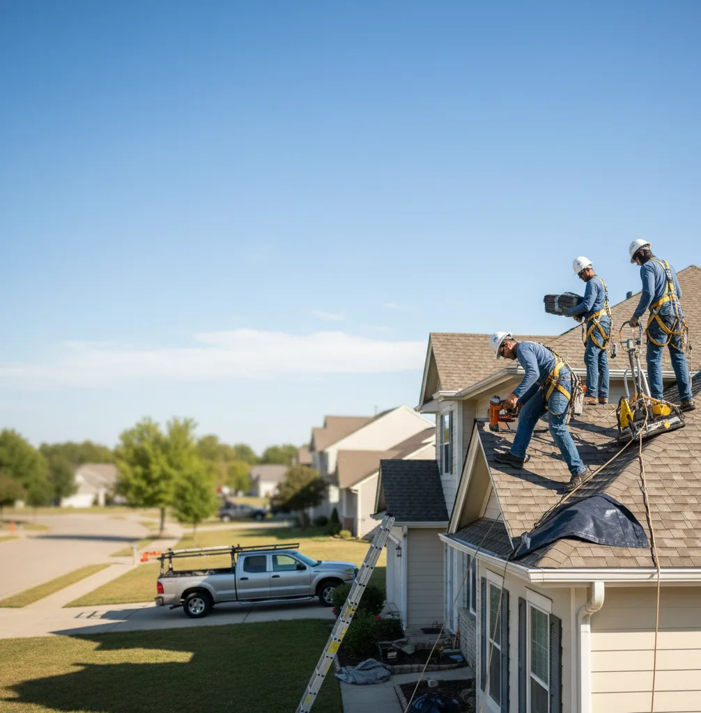 Roof Repair in Tarrs
